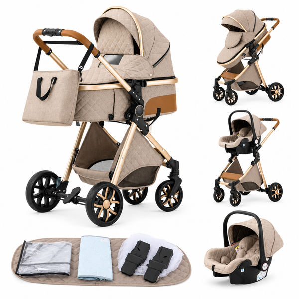 Poussette 3 en 1 | Luxury