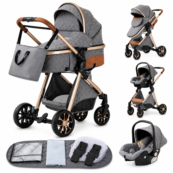 Poussette 3 en 1 | Luxury